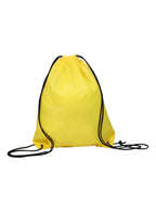 Twine - Drawstring Bag with Leather corner