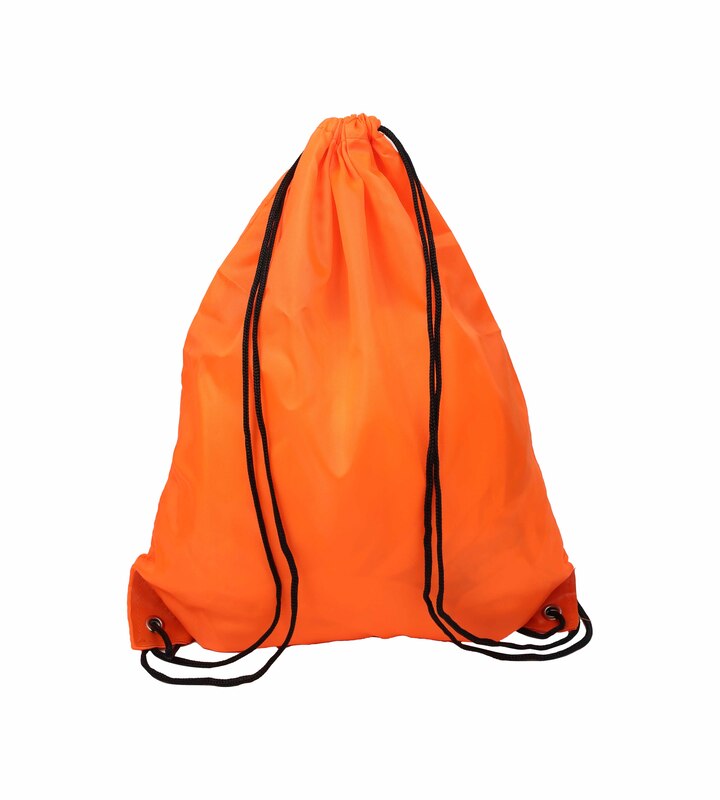Twine - Drawstring Bag with Leather corner