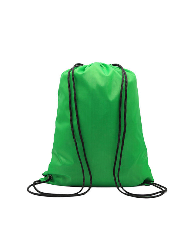 Twine - Drawstring Bag with Leather corner