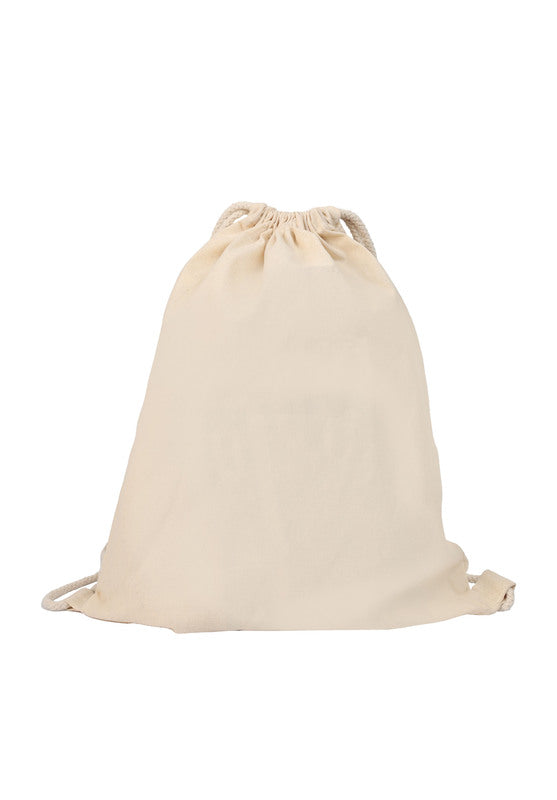 Thong - String Bag with Rope-Black