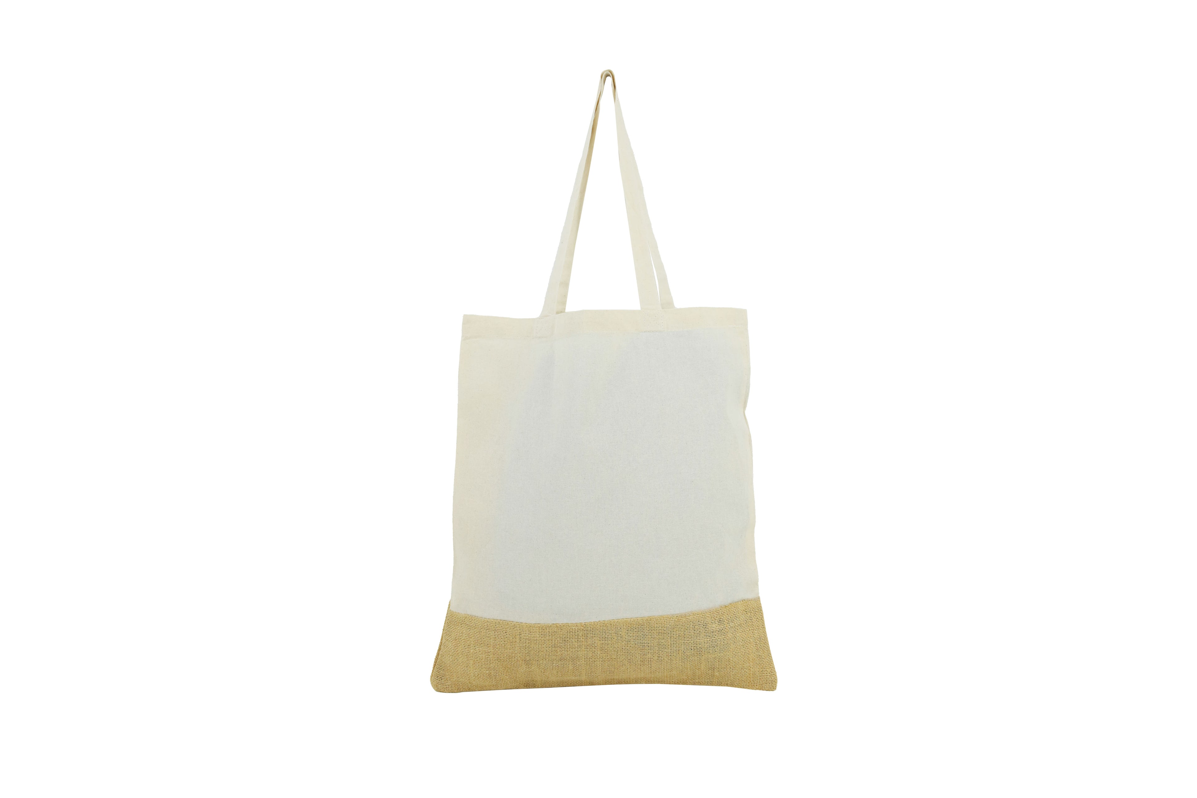Geina - Jute Base Cotton Bag