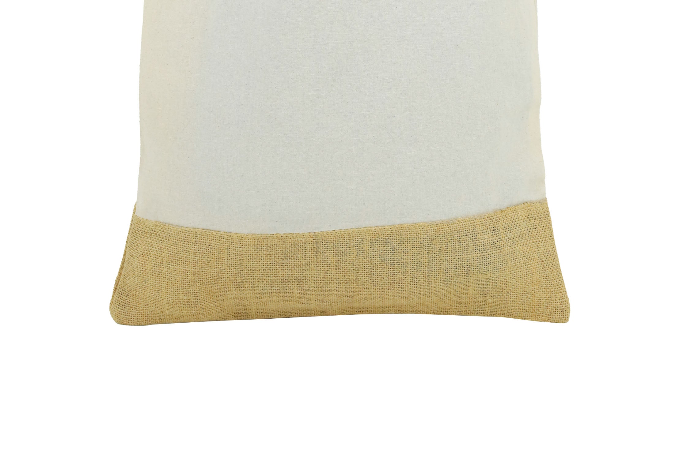 Geina - Jute Base Cotton Bag