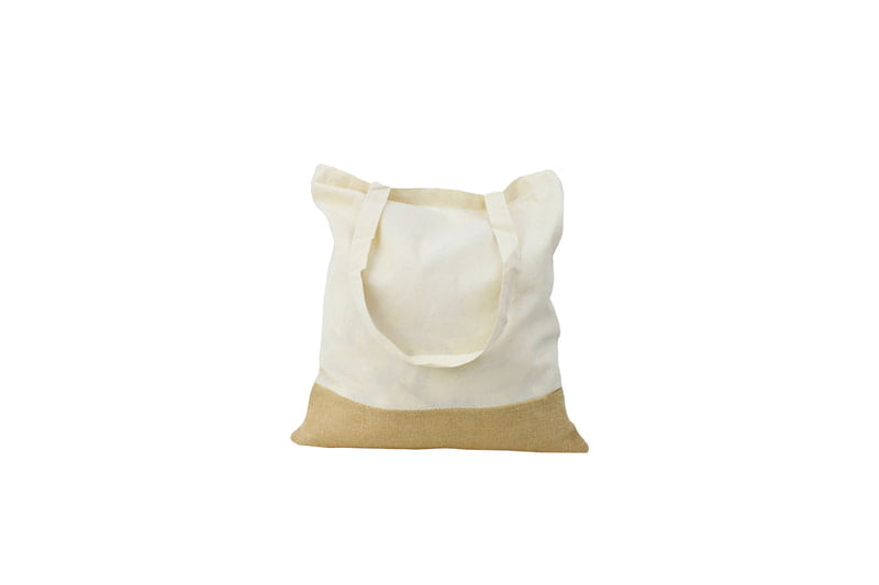Geina - Jute Base Cotton Bag