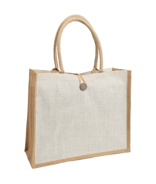 Coses - Two Tone Jute Bag