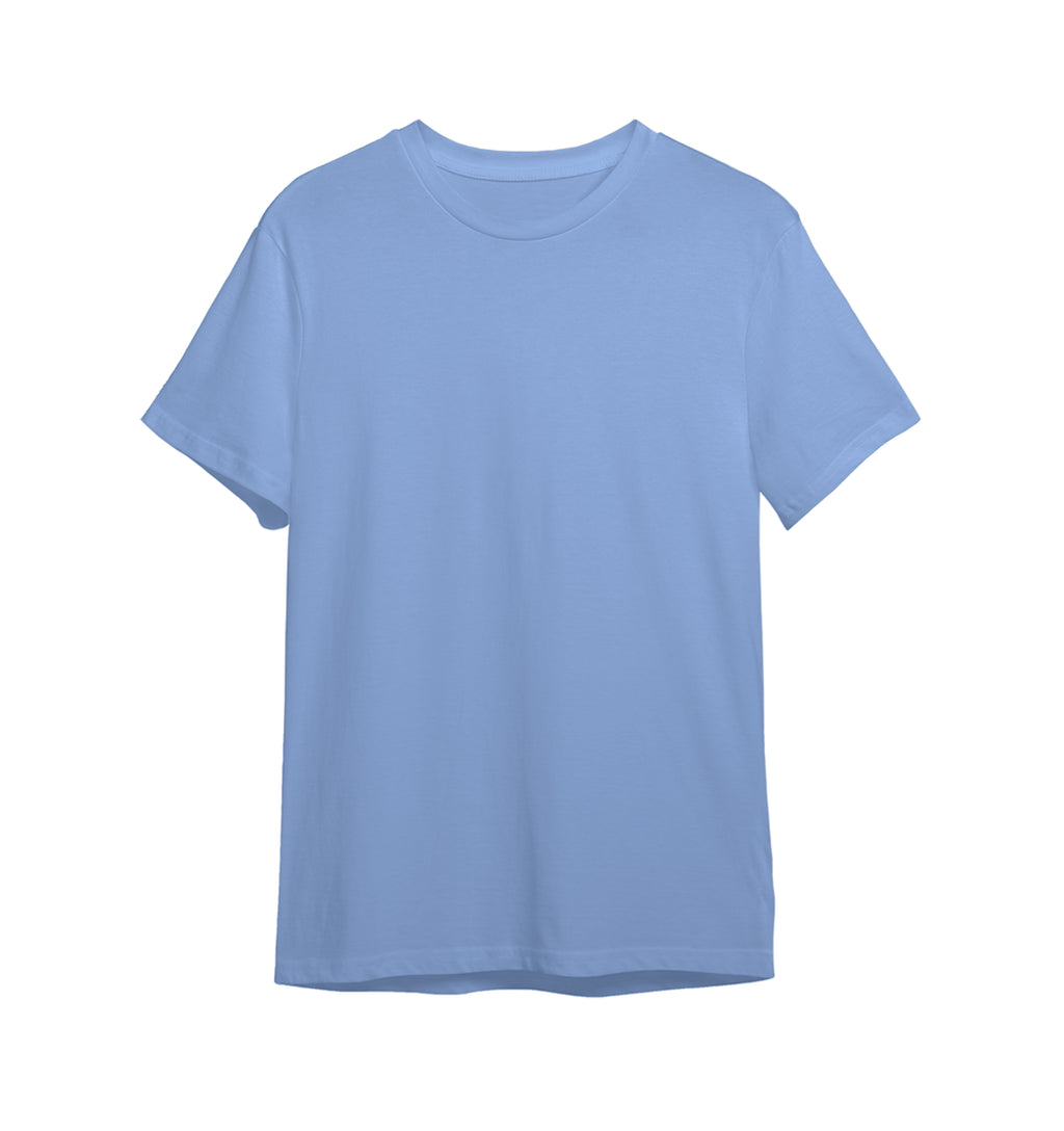 Basic Round Neck T-Shirt – 100% Cotton