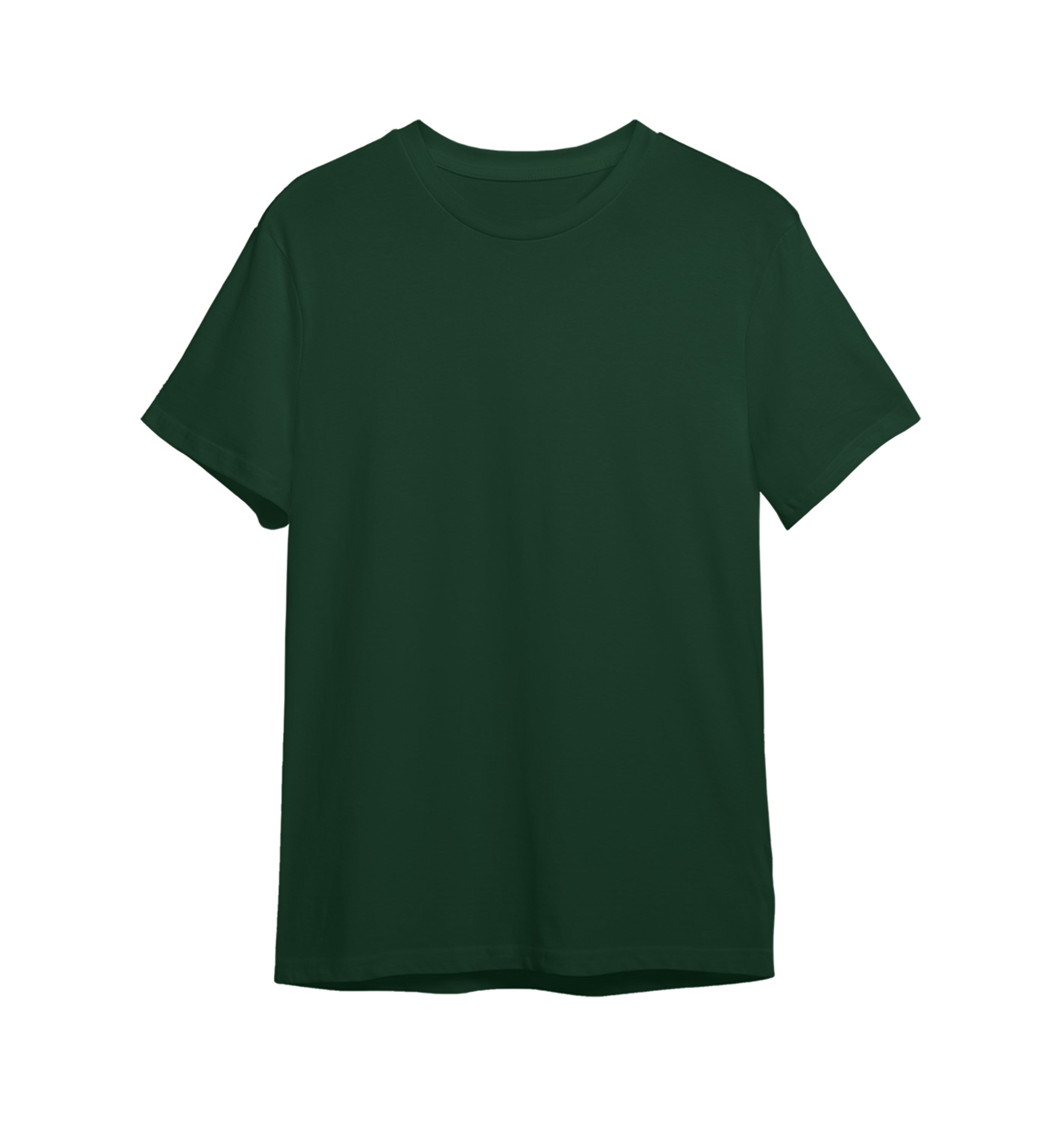 Basic Round Neck T-Shirt – 100% Cotton