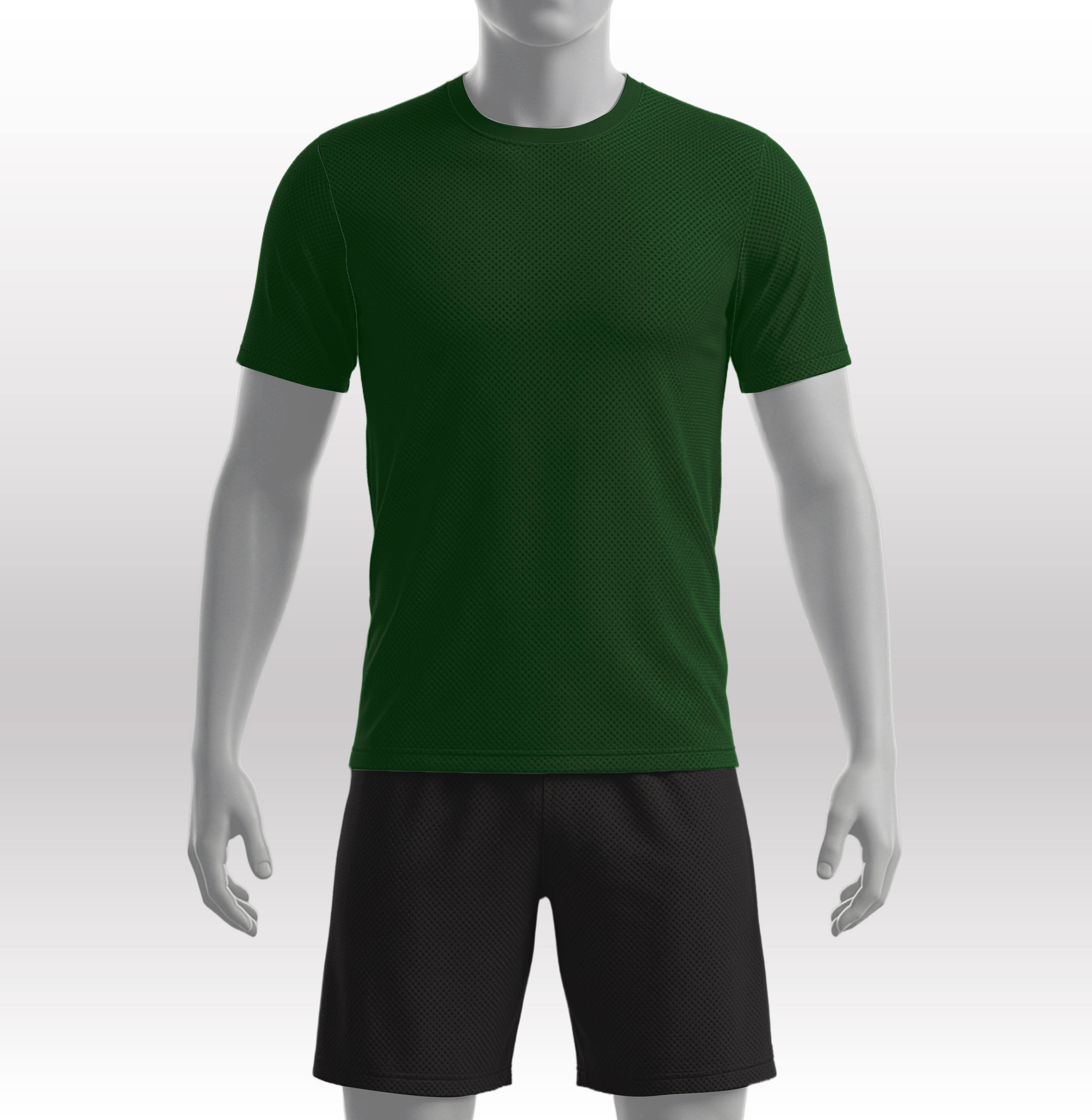 Premium Mesh Round Neck T-Shirt