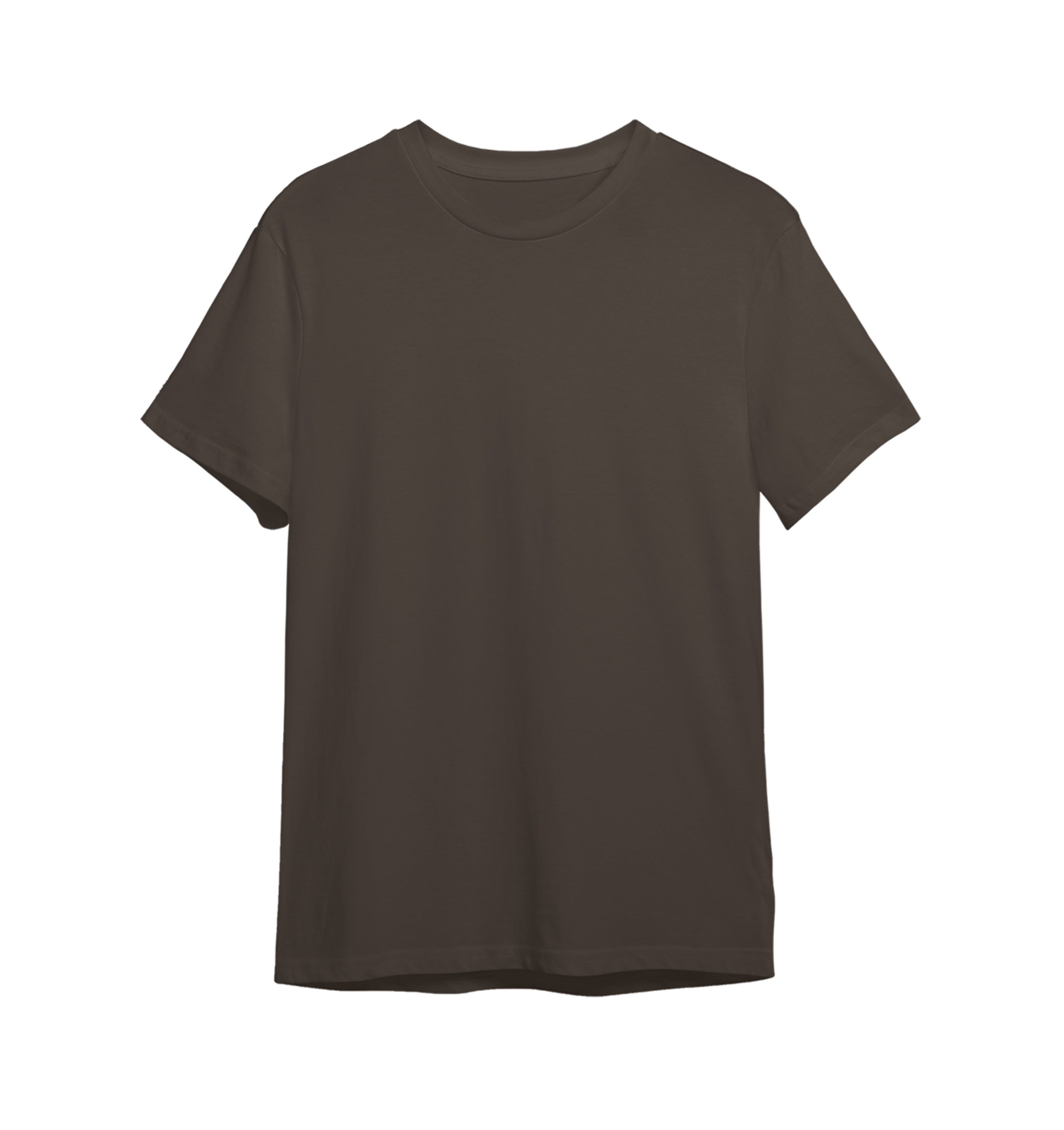 Basic Round Neck T-Shirt – 100% Cotton