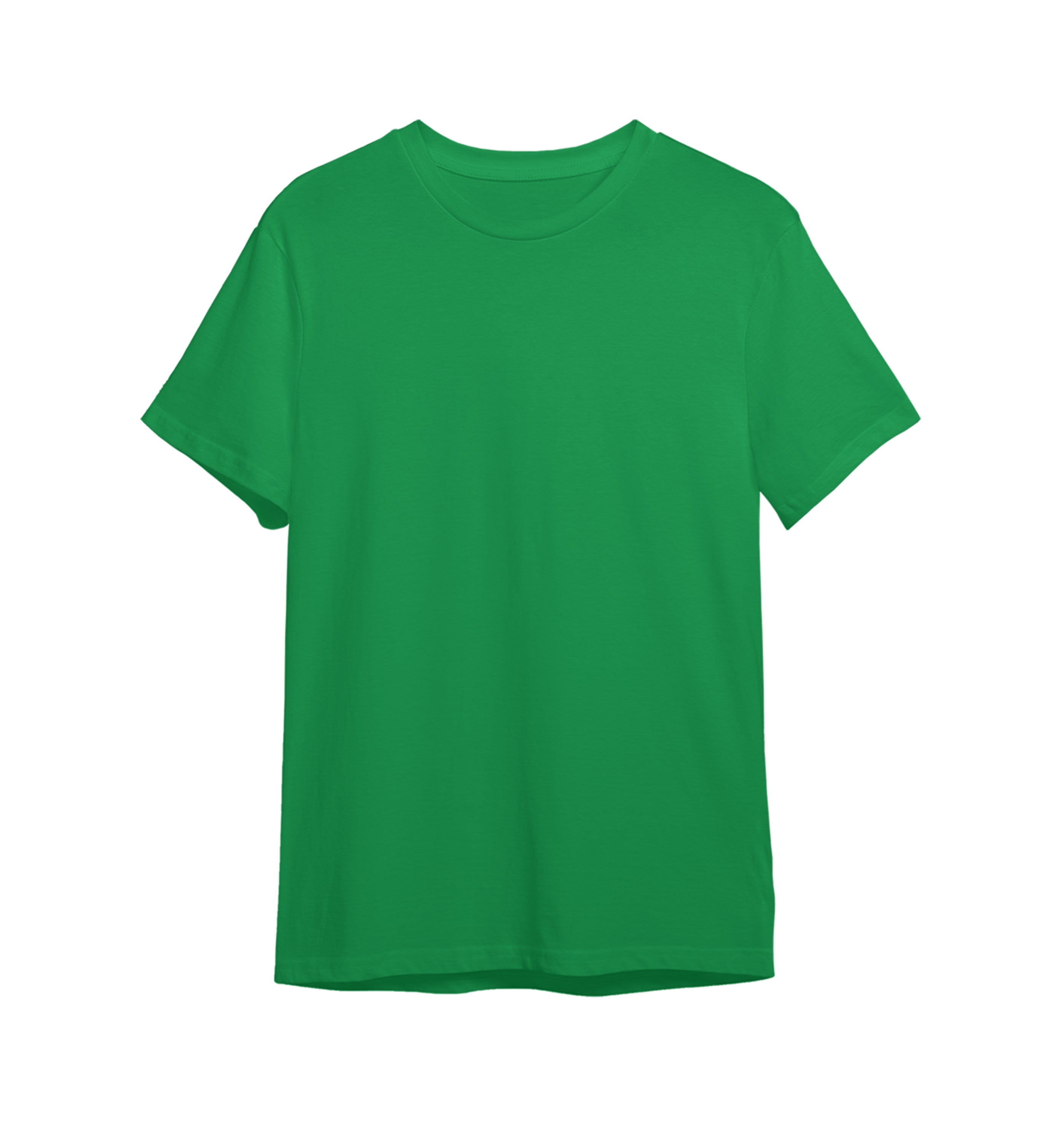 Basic Round Neck T-Shirt – 100% Cotton