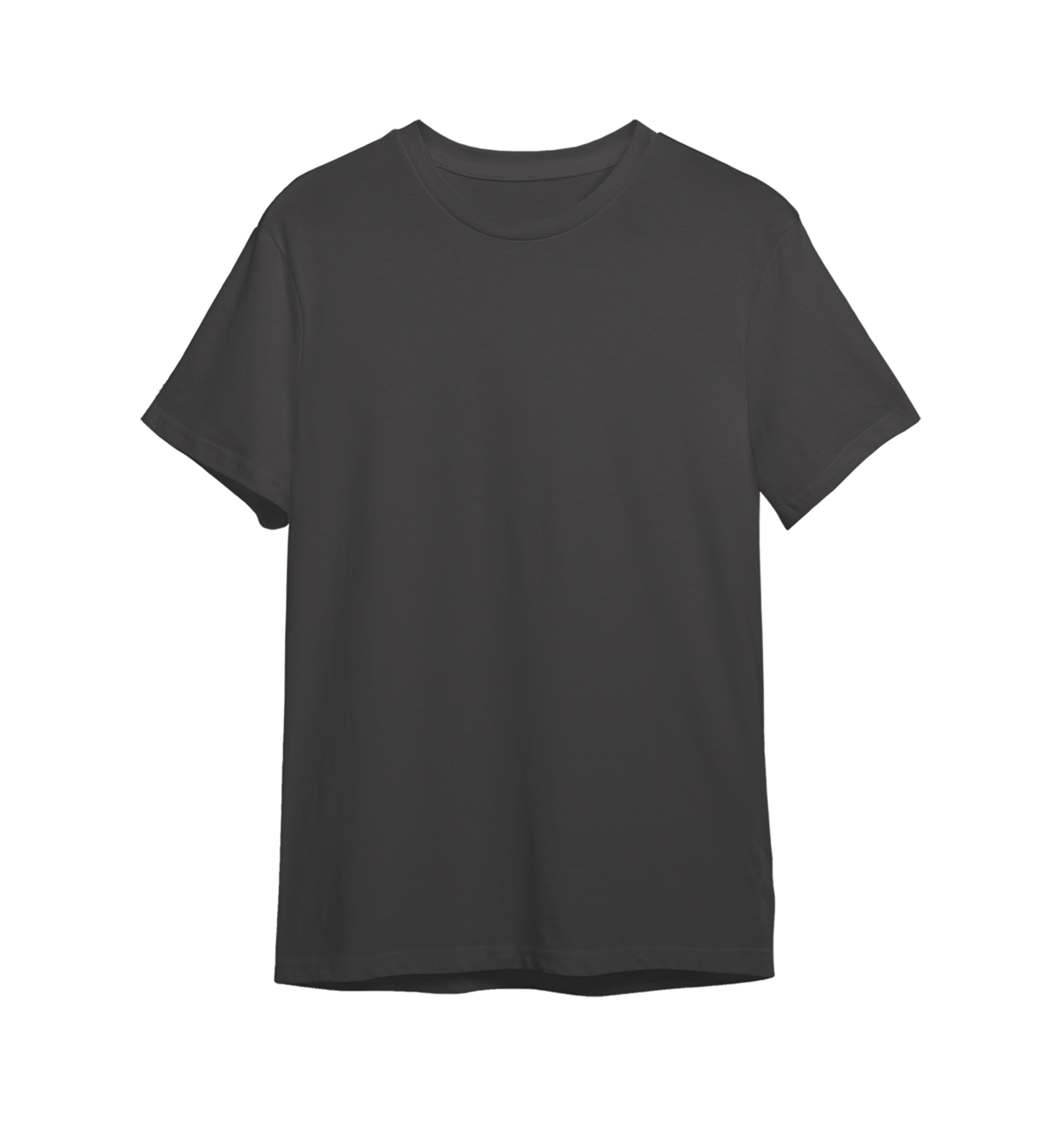 Basic Round Neck T-Shirt – 100% Cotton