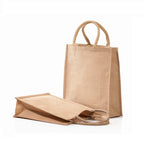 Eco-neutral Jute Shopping Bag - Vertical