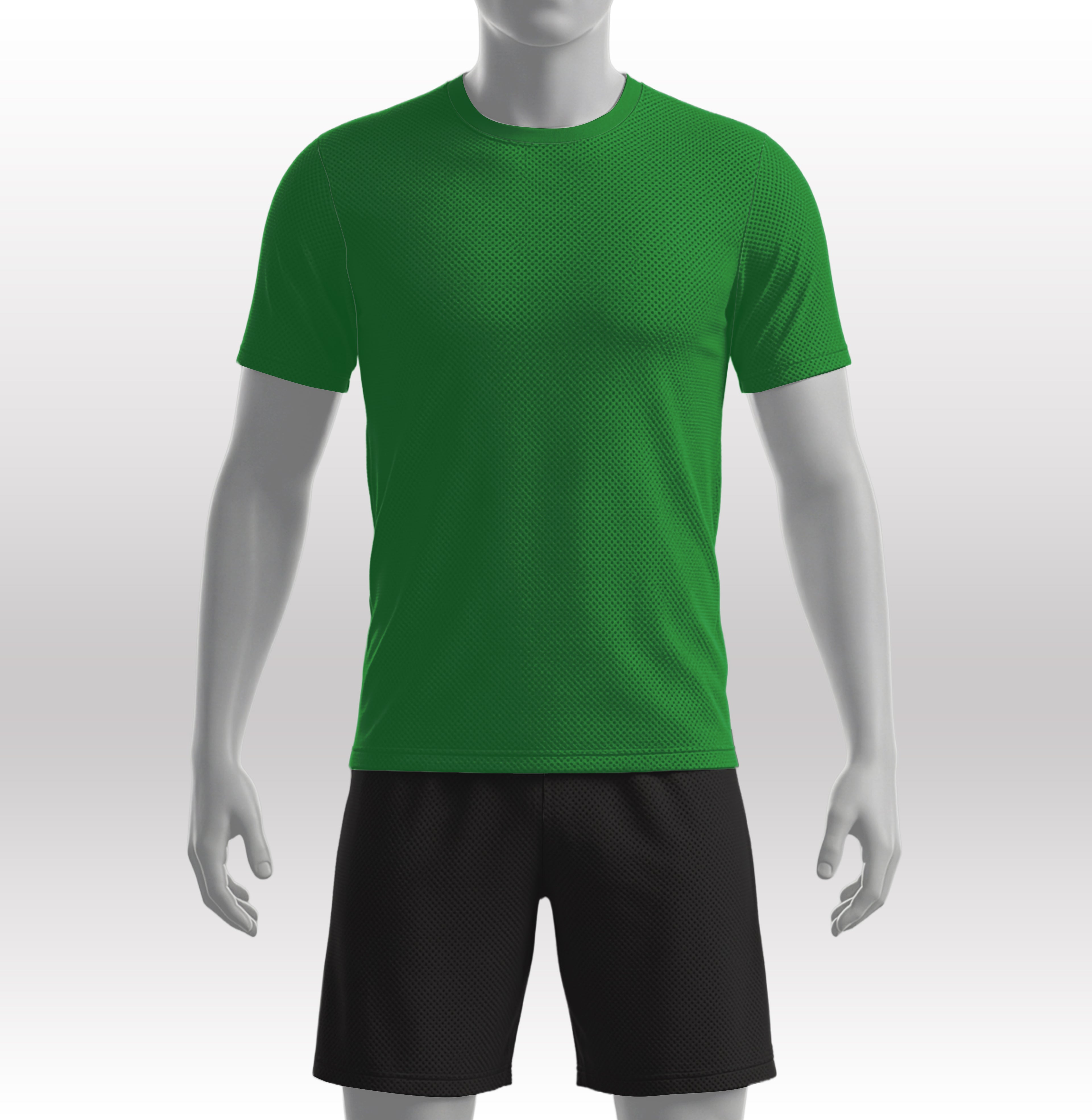 Premium Mesh Round Neck T-Shirt