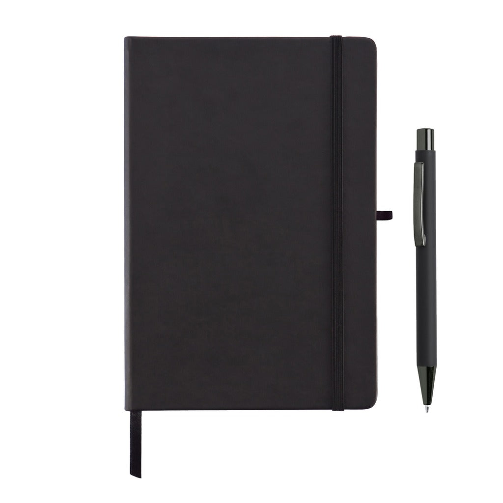 BORNA - Giftology A5 Hard Cover Notebook and Pen Set
