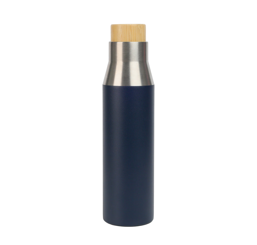 Vacuum Bottle with Bamboo Lid