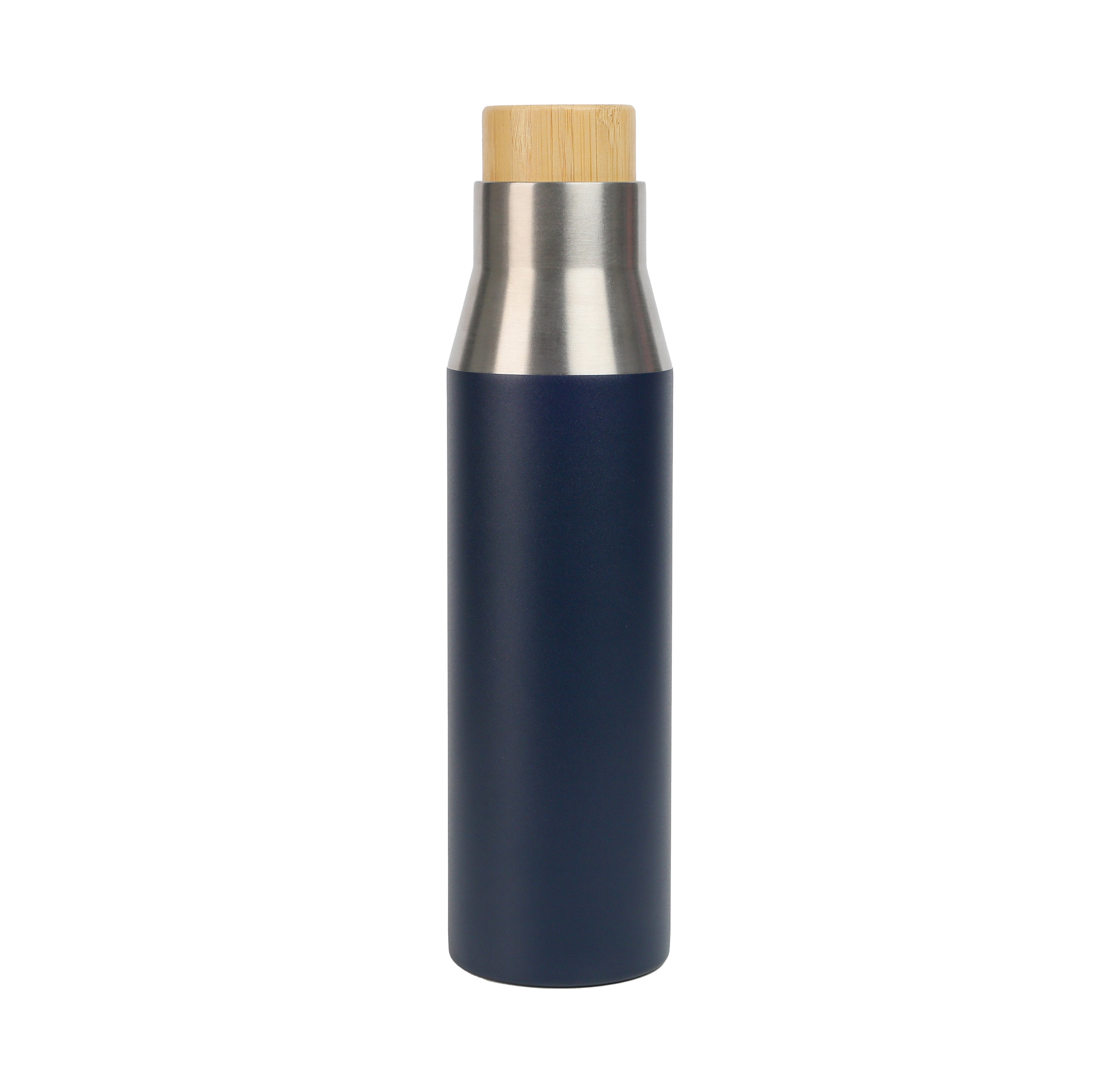 Vacuum Bottle with Bamboo Lid