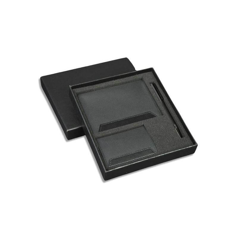 IRTA - Executive Set of Passport Cover, Name Card Holder and Metal Pen