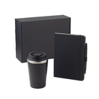KOKSI - Giftology Set of Double Walled Tumbler, A5 Notebook and Pen