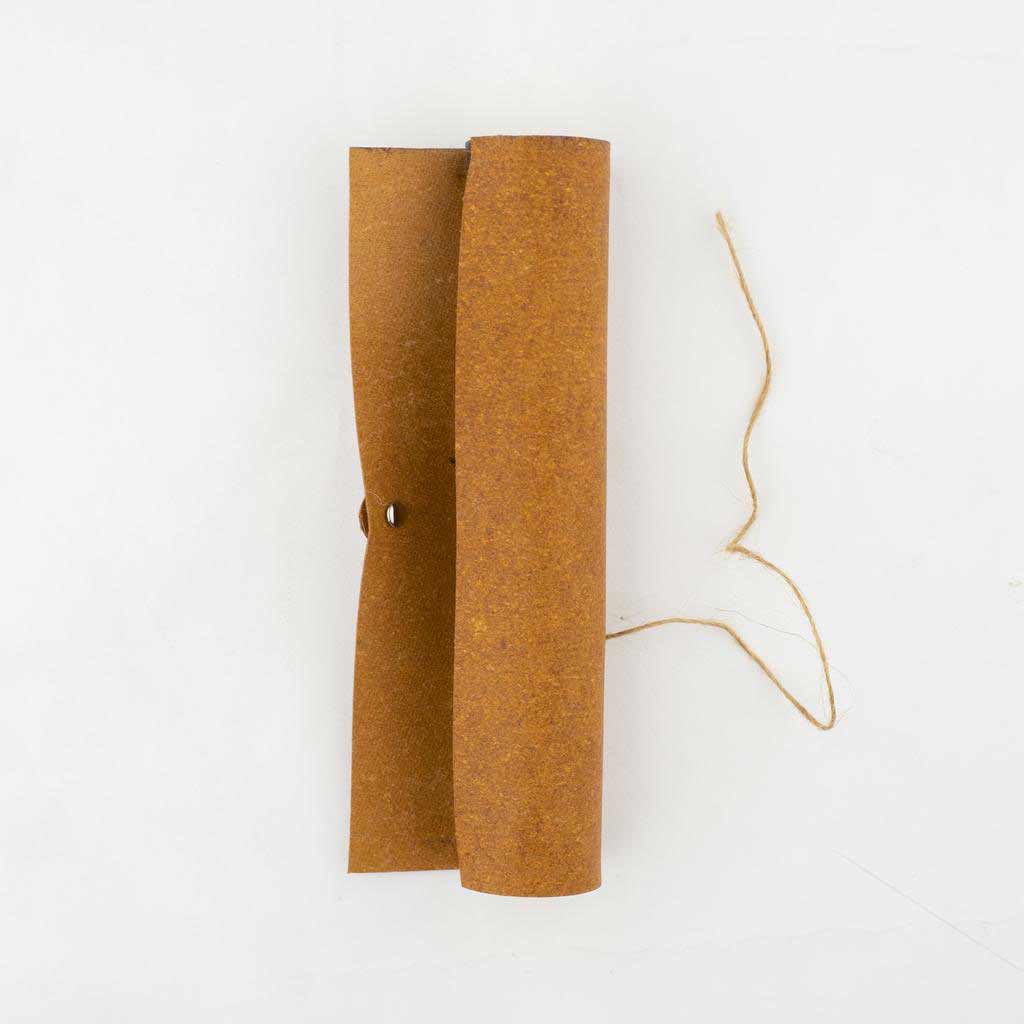 KORU - eco-neutral Metal Pen with Recycled Leather Barrel
