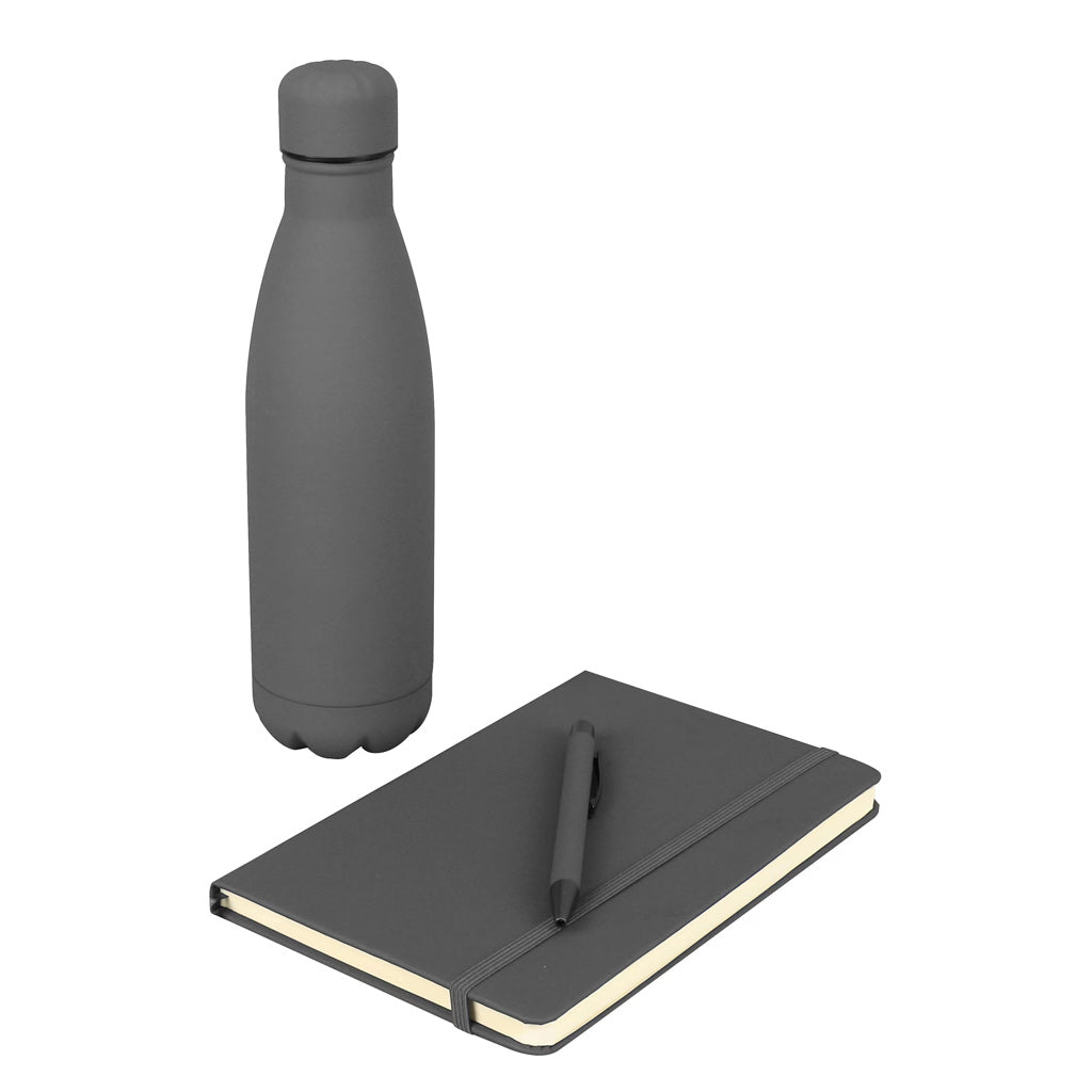 LAUTA - Giftology Set of Stainless Bottle, Notebook and Pen