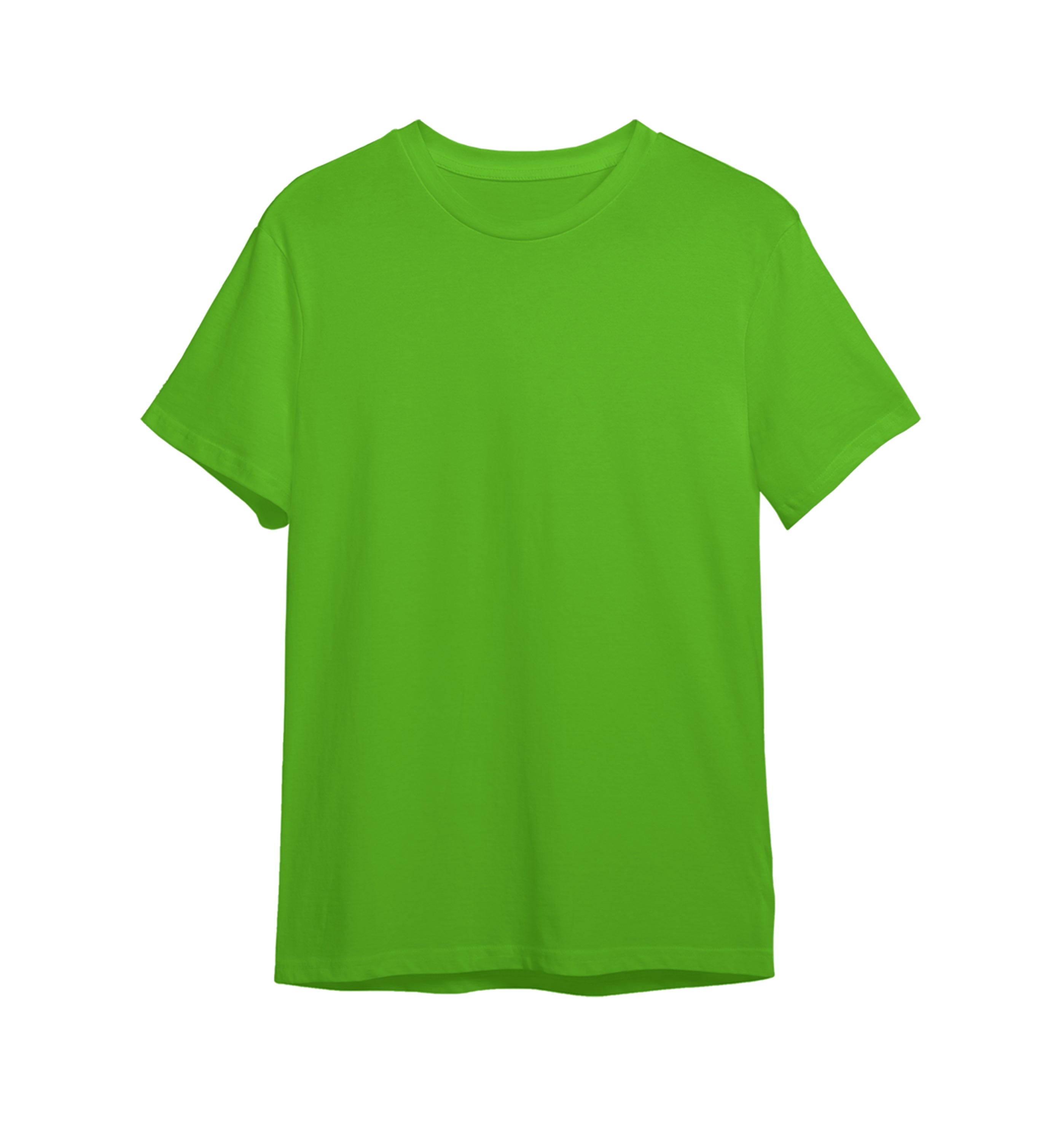Basic Round Neck T-Shirt – 100% Cotton