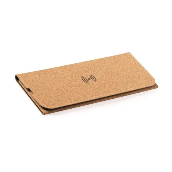 Cork Foldable Mousepads with 15W Wireless Charging Type C