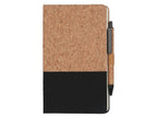 BORSA - eco-neutral A5 Cork Fabric Hard Cover Notebook and Pen Set