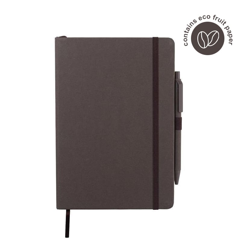 ABULA - eco-neutral® A5 Hard Cover Notebook & Pen Set