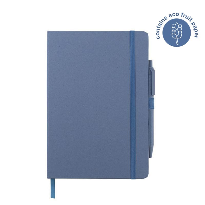 ABULA - eco-neutral® A5 Hard Cover Notebook & Pen Set
