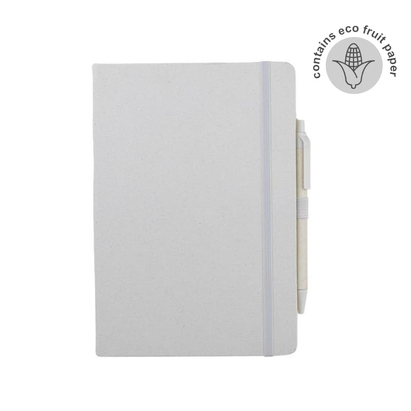 ABULA - eco-neutral® A5 Hard Cover Notebook & Pen Set