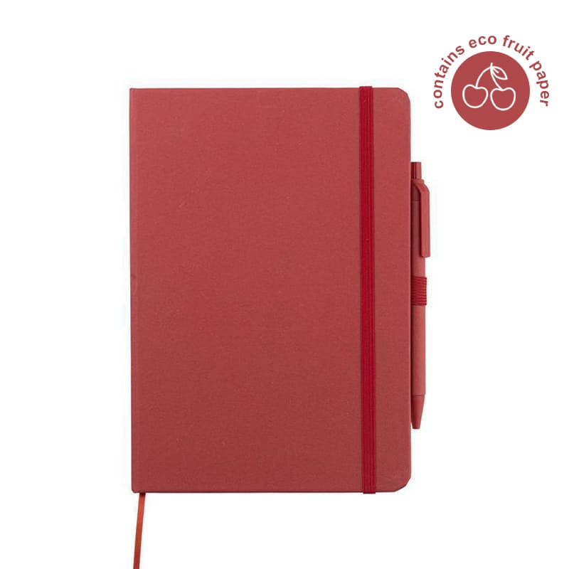 ABULA - eco-neutral® A5 Hard Cover Notebook & Pen Set