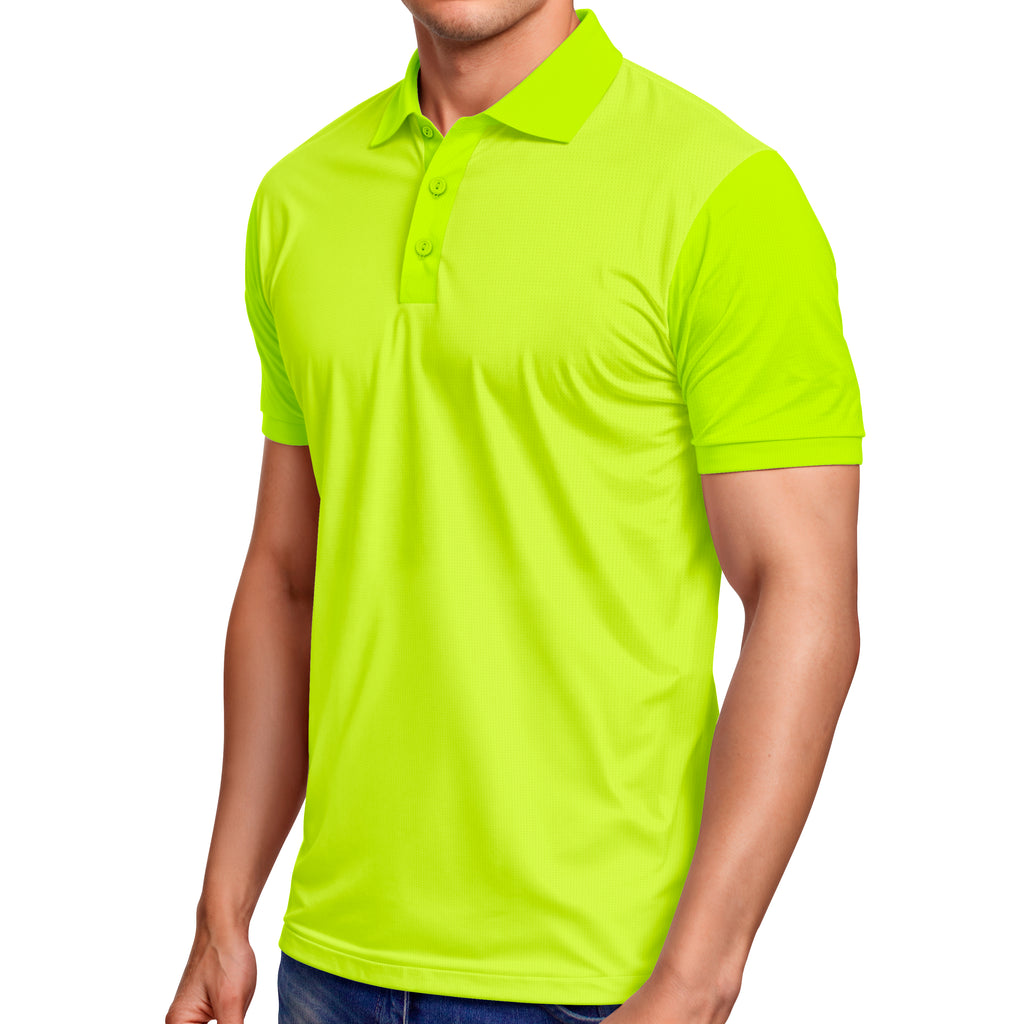 Basic Mesh Polo T-Shirt