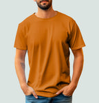 Basic Mesh Round Neck T-Shirt