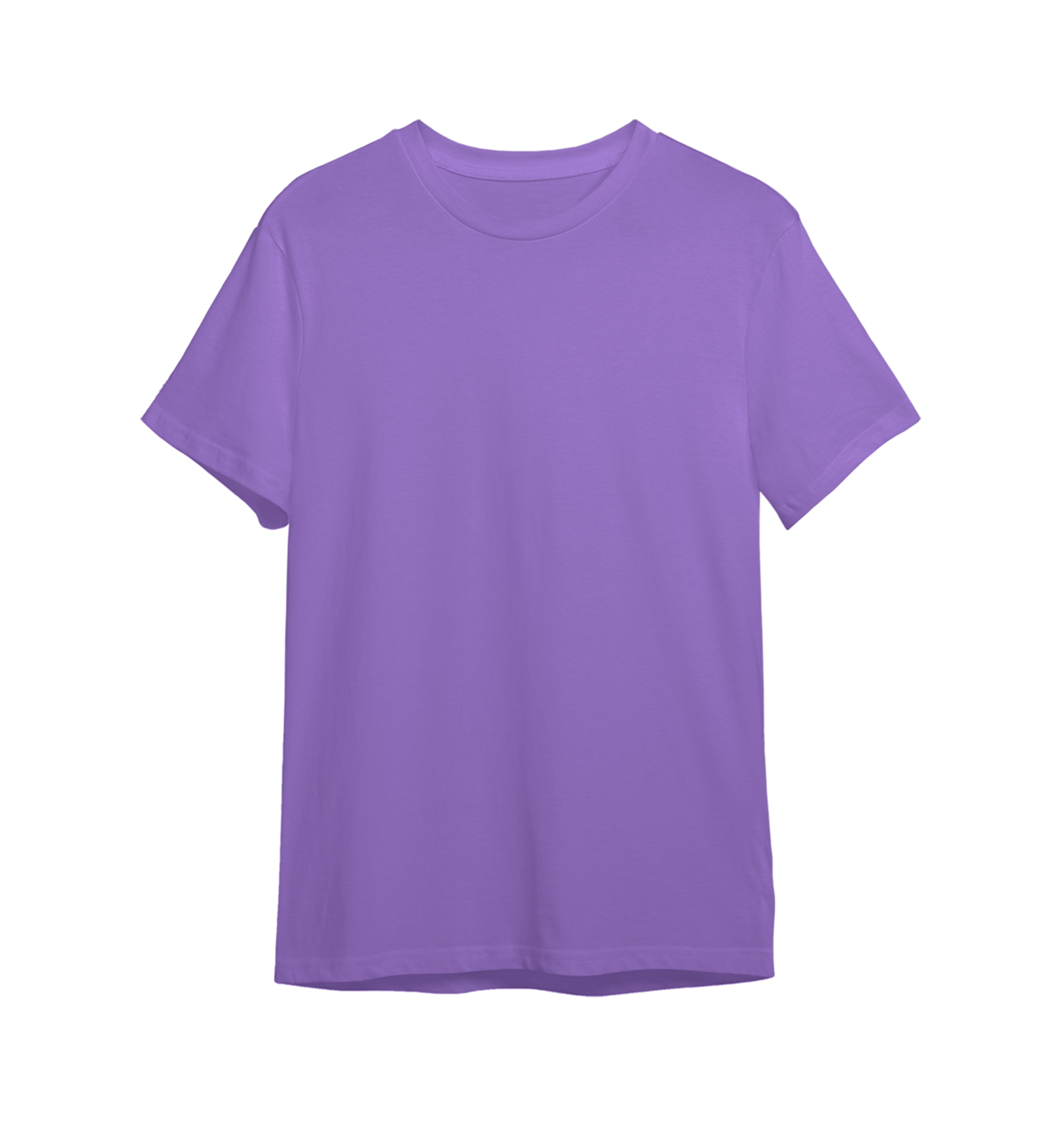 Basic Round Neck T-Shirt – 100% Cotton