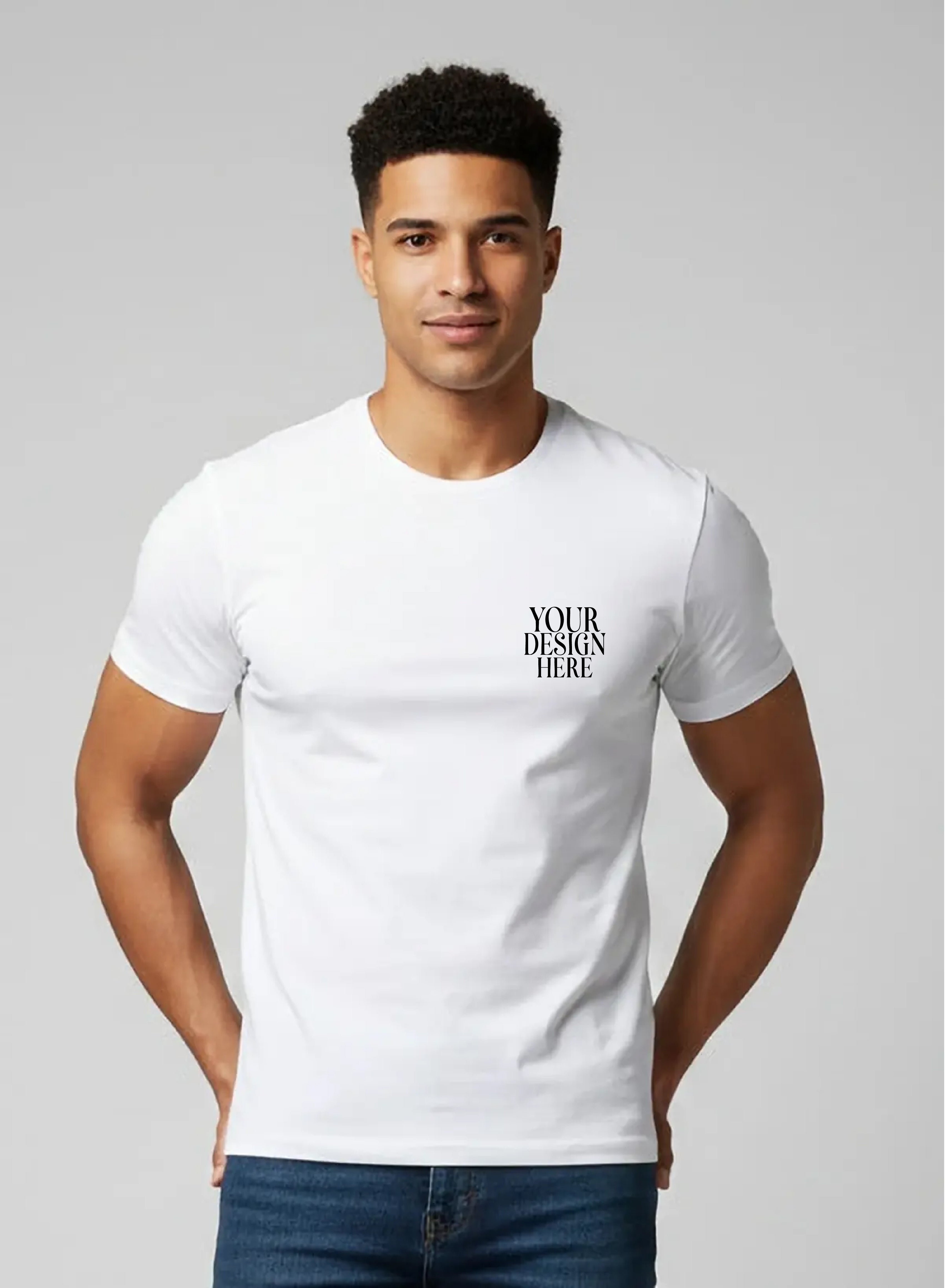 Round Neck Half Sleeve