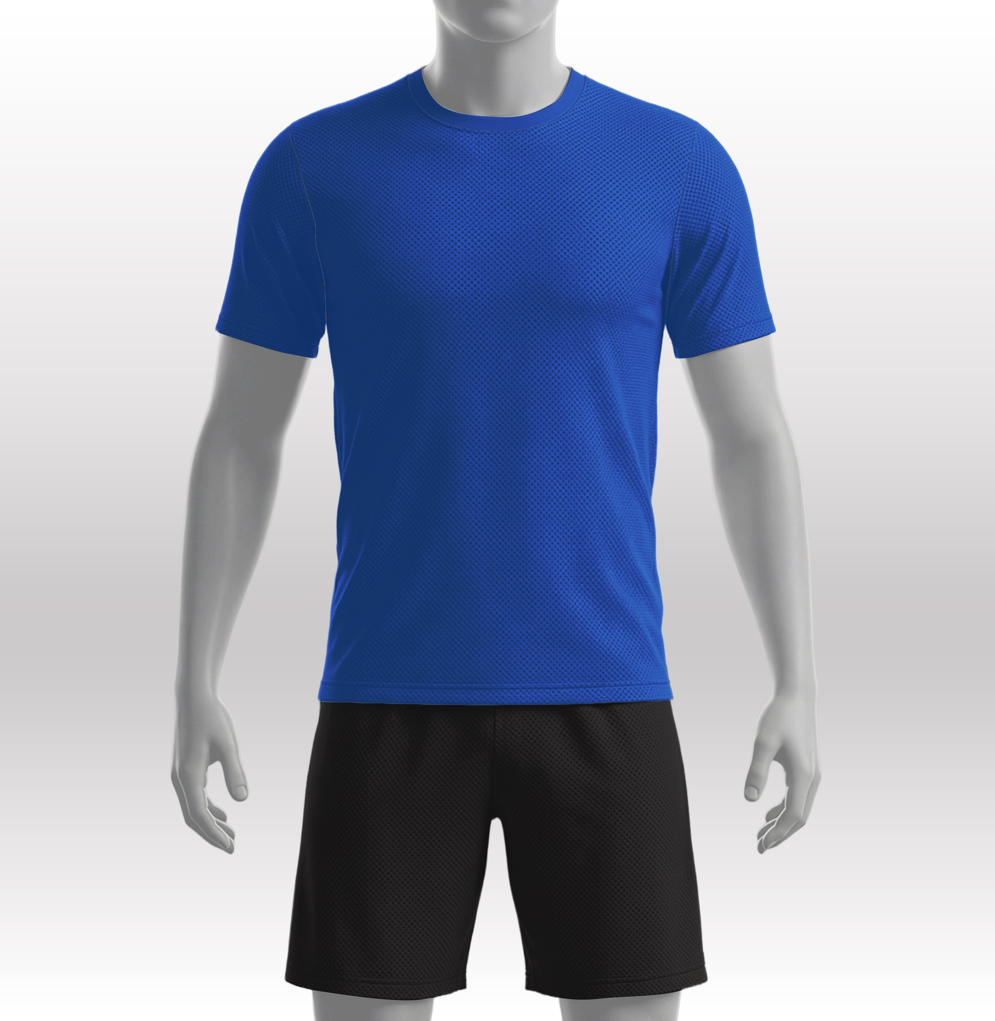 Premium Mesh Round Neck T-Shirt
