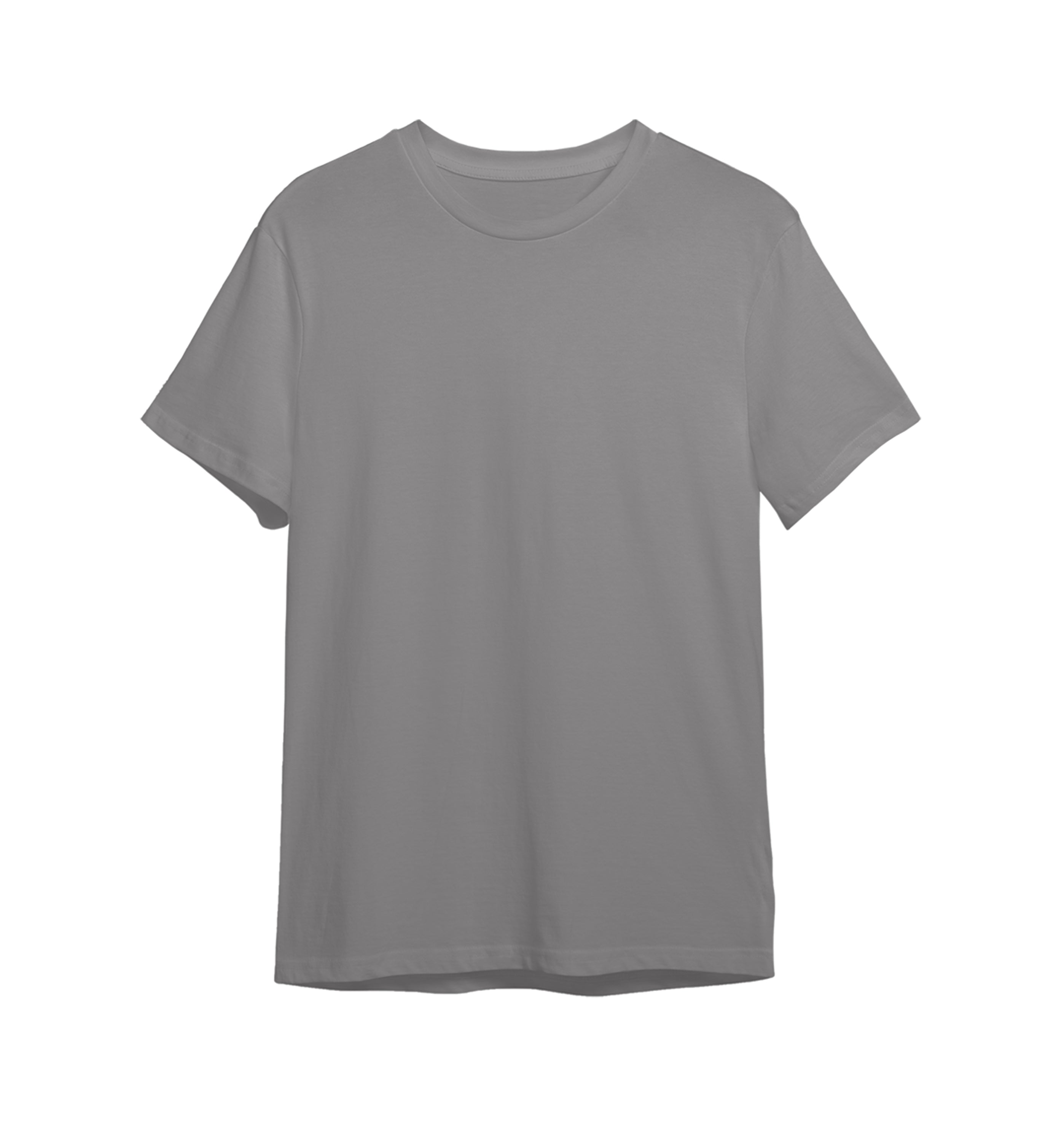 Basic Round Neck T-Shirt – 100% Cotton