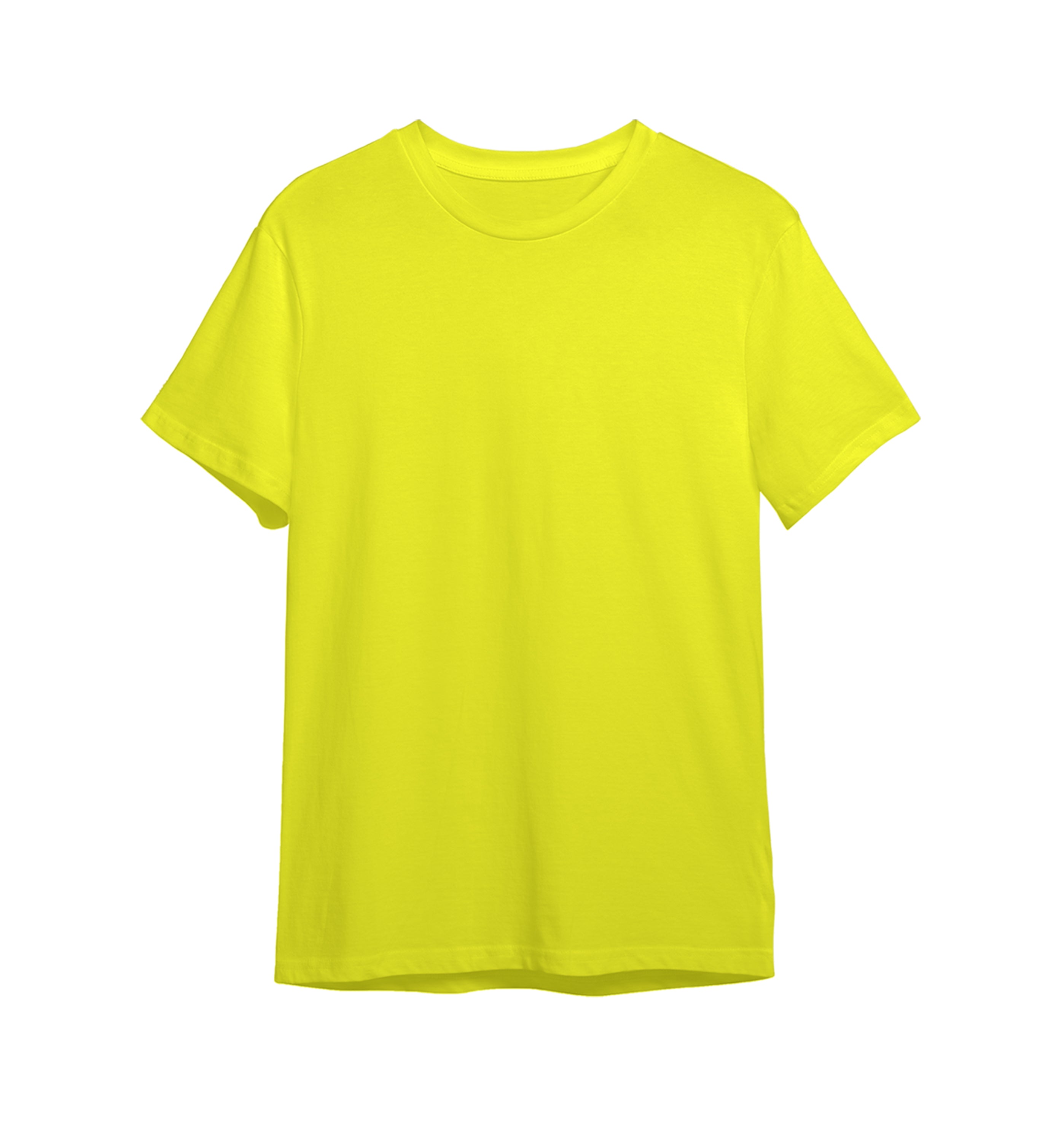 Basic Round Neck T-Shirt – 100% Cotton