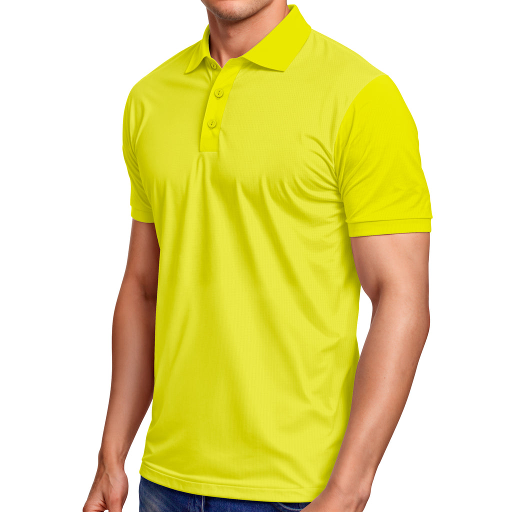 Basic Mesh Polo T-Shirt